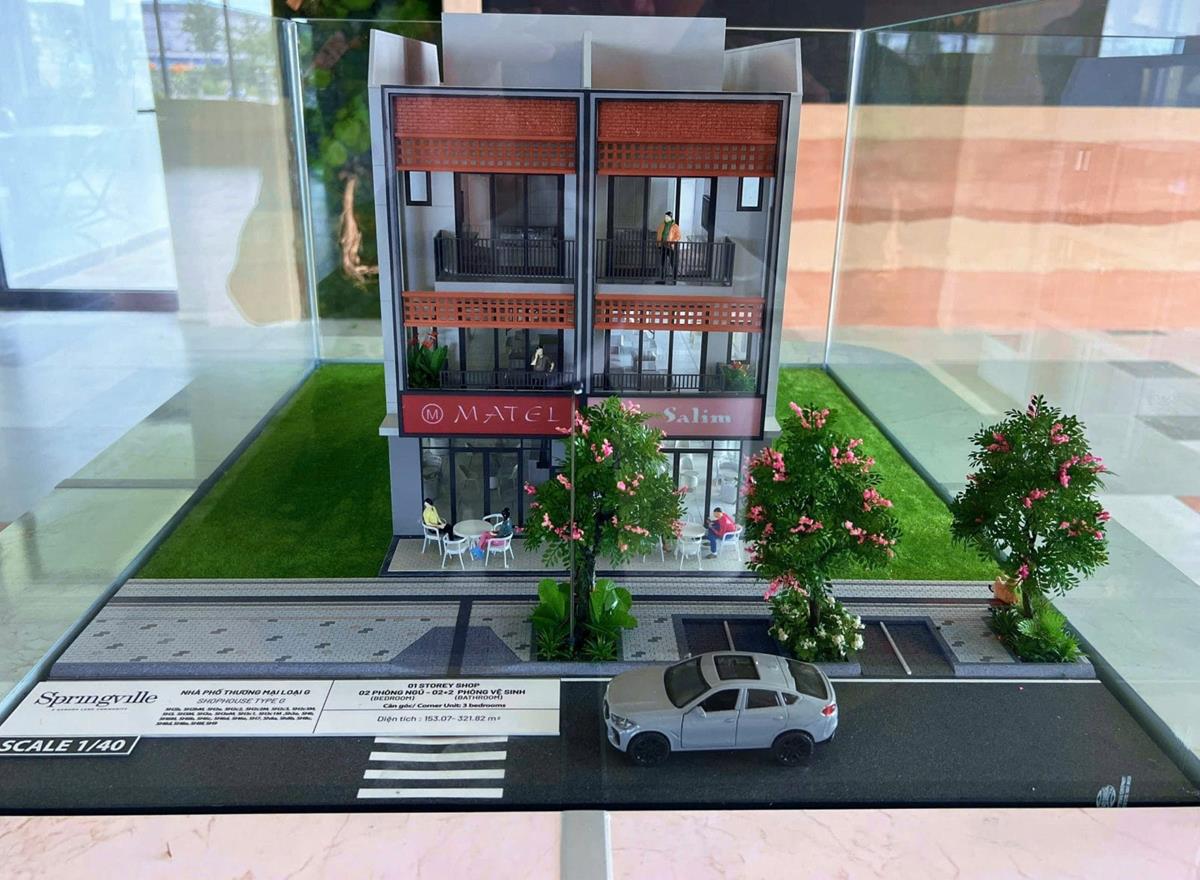 Chi tiết loại hình sản phẩm dự án Gamuda Nhơn Trạch mặt tiền 25B 5 Mẫu nhà phố Gamuda Nhơn Trạch