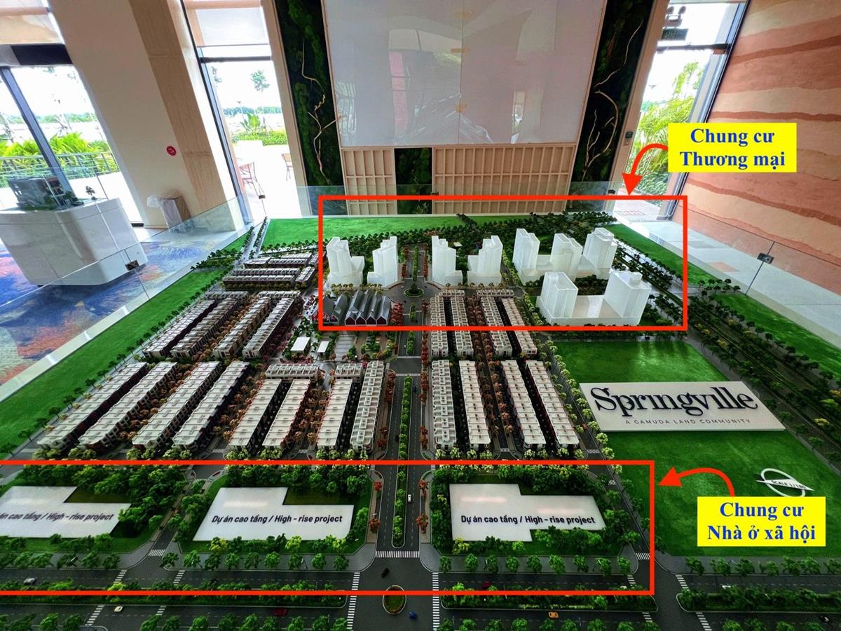 Chi tiết loại hình sản phẩm dự án Gamuda Nhơn Trạch mặt tiền 25B 7 Chung cư tại Gamuda Nhơn Trạch